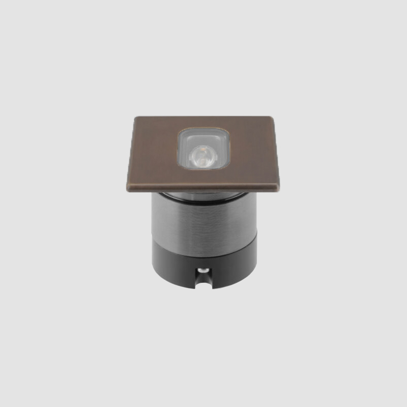 Terra Wall by Zaneen – 2 1/16″ x 2 13/16″ Recessed, Step Light offers high performance and quality material | Zaneen Exterior